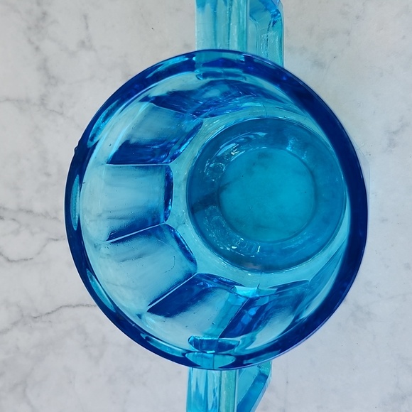 VTG TIARA GLASS CREAMER AND SUGAR FROM INDIANA GLASS - Picture 3 of 10